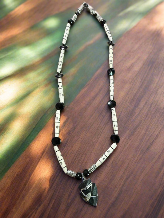 arrowhead necklace 12 1/2 inches long